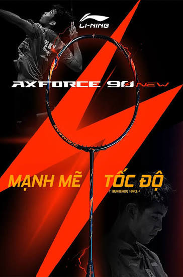 axforce 90 LKY Vợt cầu lông Lining Axforce 90 New - Loh Kean Yew 2025
