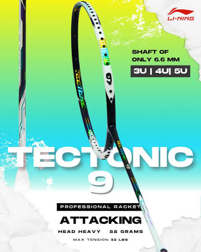 tectonic 9 Vợt cầu lông Lining Tectonic 9